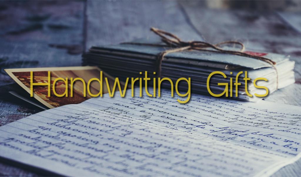 Handwriting Gifts