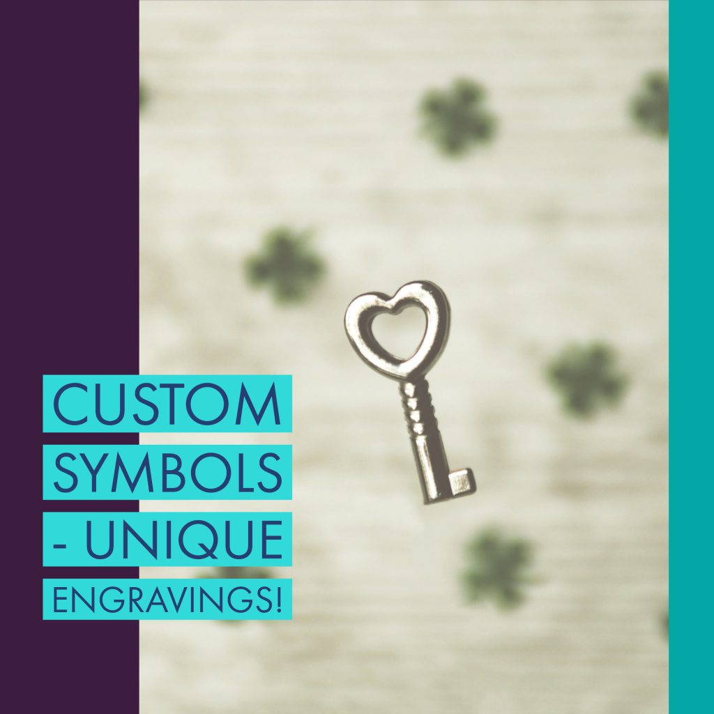 custom symbols unique engravings